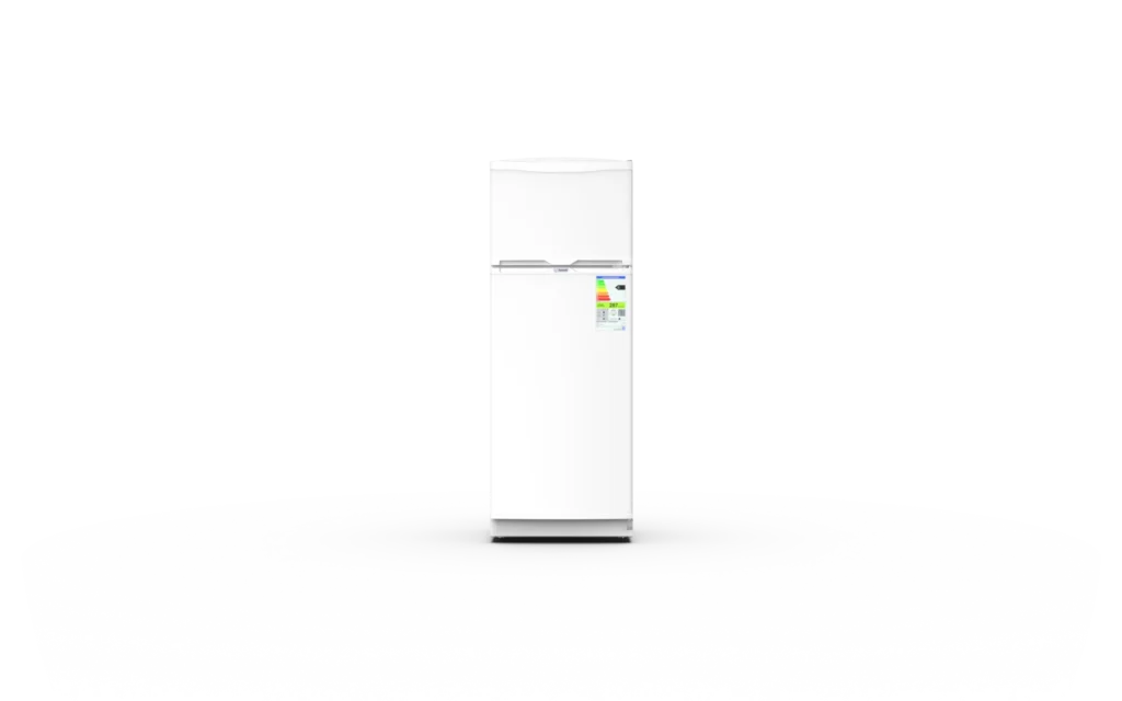 Vista 360° de Heladera con freezer 2F 1600 Ba